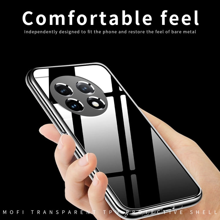 For OnePlus 11R / Ace 2 MOFI Ming Series Ultra-thin TPU Phone Case(Transparent) - OnePlus Cases by MOFI | Online Shopping South Africa | PMC TechLife | Buy Now Pay Later Mobicred