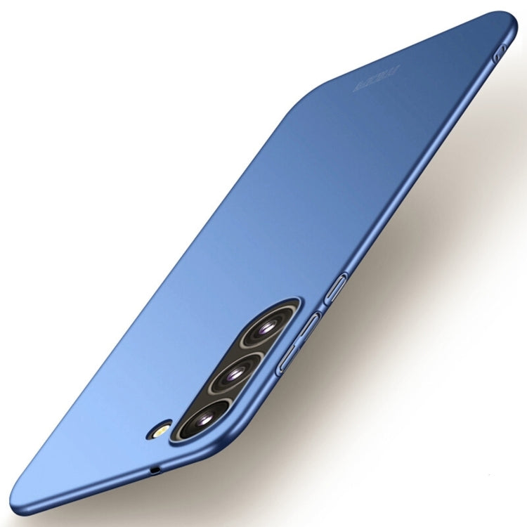 For Samsung Galaxy S25 5G MOFI Frosted PC Ultra-thin Hard Phone Case(Blue) - Galaxy S25 5G Cases by MOFI | Online Shopping South Africa | PMC Jewellery | Buy Now Pay Later Mobicred