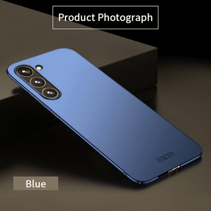 For Samsung Galaxy S25 5G MOFI Frosted PC Ultra-thin Hard Phone Case(Blue) - Galaxy S25 5G Cases by MOFI | Online Shopping South Africa | PMC Jewellery | Buy Now Pay Later Mobicred