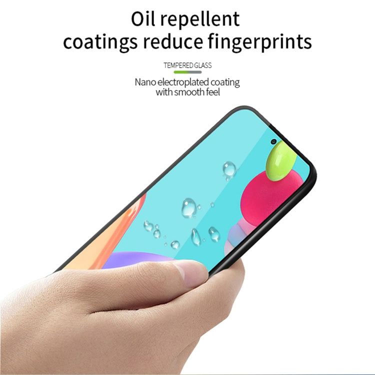 For Samsung Galaxy S24 FE 5G MOFI 9H 3D Explosion-proof Curved Screen Tempered Glass Film(Black) - Galaxy S24 FE 5G Tempered Glass by MOFI | Online Shopping South Africa | PMC Jewellery | Buy Now Pay Later Mobicred