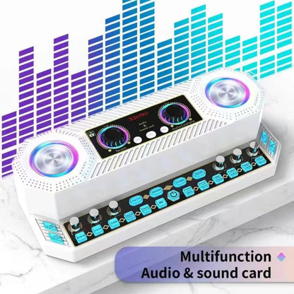 X20 Multifunction Singing Sound Card Audio Machine Square Dance Karaoke Wireless Bluetooth Speaker - Live Sound Effects Processors by PMC Jewellery | Online Shopping South Africa | PMC Jewellery | Buy Now Pay Later Mobicred