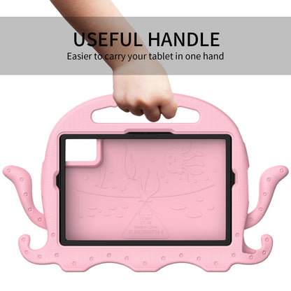 For Lenovo Tab M11 /Xiaoxin Pad 11 2024 Octopus Style EVA Hybrid PC Shockproof Tablet Case with Strap(Pink) - Lenovo by PMC Jewellery | Online Shopping South Africa | PMC Jewellery | Buy Now Pay Later Mobicred