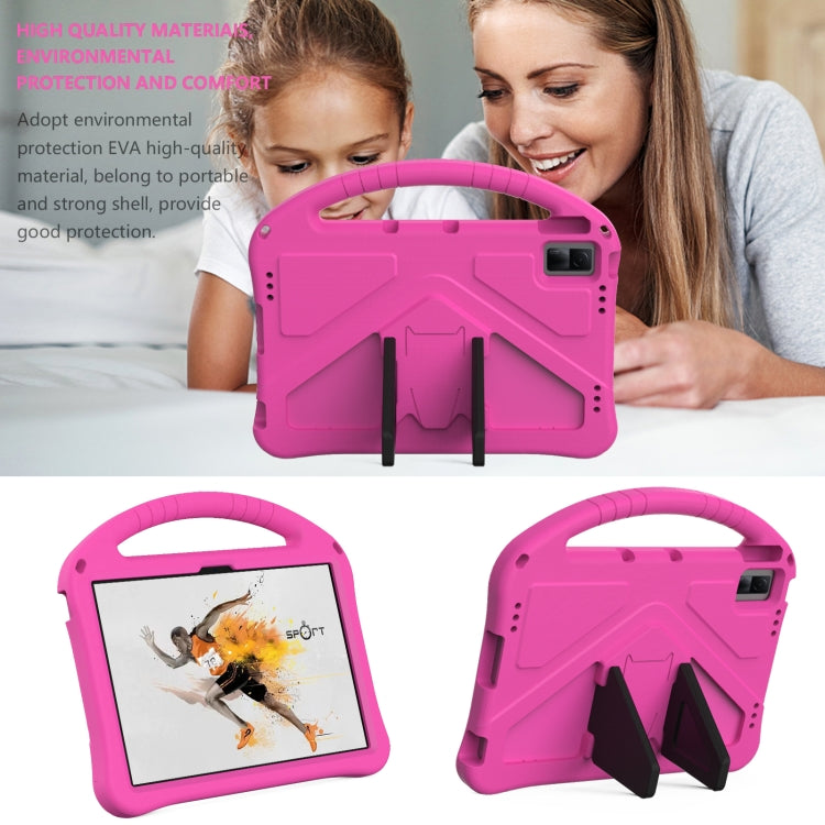 For TCL Tab 11 EVA Shockproof Tablet Case with Holder(Rose Red) - Others by PMC TechLife | Online Shopping South Africa | PMC TechLife | Buy Now Pay Later Mobicred