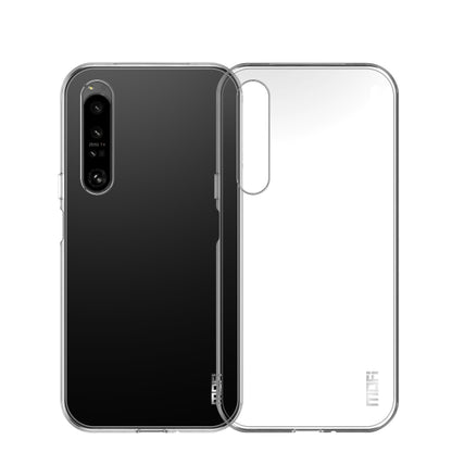 For Sony Xperia 1 V MOFI Ming Series Ultra-thin TPU Phone Case(Transparent) - Sony Cases by MOFI | Online Shopping South Africa | PMC Jewellery