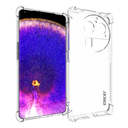 For OPPO Find X6 Pro ENKAY Clear TPU Shockproof Anti-slip Phone Case - OPPO Cases by ENKAY | Online Shopping South Africa | PMC Jewellery | Buy Now Pay Later Mobicred