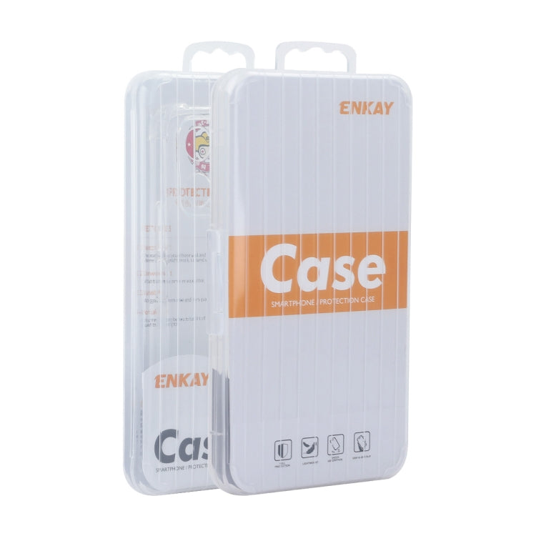 For Samsung Galaxy S24+ 5G ENKAY Clear TPU Shockproof Anti-slip Phone Case - Galaxy S24+ 5G Cases by ENKAY | Online Shopping South Africa | PMC Jewellery | Buy Now Pay Later Mobicred