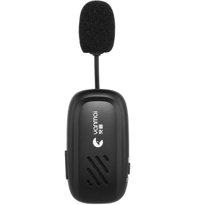 Yanmai K2 Portable Mini Wireless Bluetooth Lapel Microphone(Black) - Microphone by Yanmai | Online Shopping South Africa | PMC Jewellery | Buy Now Pay Later Mobicred