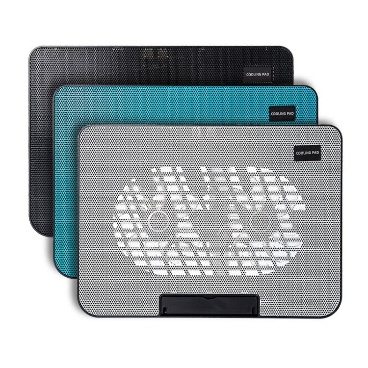 N99 USB Dual Fan Hollow Carved Design Heat Dissipation Laptop Cooling Pad(Black) - Cooling Pads by PMC Jewellery | Online Shopping South Africa | PMC Jewellery | Buy Now Pay Later Mobicred
