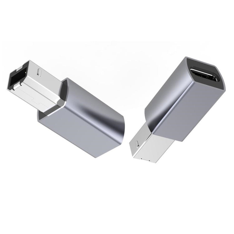 2pcs JUNSUNMAY USB Type-C Female to Male USB 2.0 Type-B Adapter Converter Connector for Printers Scanner Electric Piano - Cable & Adapters by JUNSUNMAY | Online Shopping South Africa | PMC TechLife