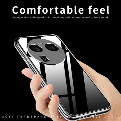 For OPPO Find X6 MOFI Ming Series Ultra-thin TPU Phone Case(Transparent) - OPPO Cases by MOFI | Online Shopping South Africa | PMC Jewellery