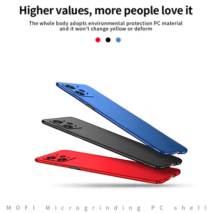 For?Redmi Note 12S MOFI Micro-Frosted PC Ultra-thin Hard Phone Case(Blue) - Xiaomi Cases by MOFI | Online Shopping South Africa | PMC Jewellery