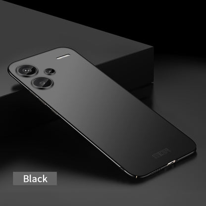 For Redmi Note 13 Pro+ MOFI Micro-Frosted PC Ultra-thin Hard Phone Case(Black) - Note 13 Pro+ Cases by MOFI | Online Shopping South Africa | PMC Jewellery