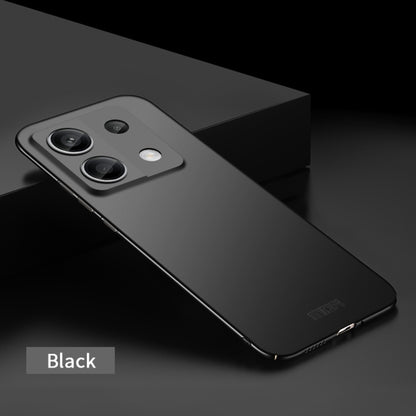 For Xiaomi?Redmi Note 13 5G MOFI Micro-Frosted PC Ultra-thin Hard Phone Case(Black) - Note 13 Cases by MOFI | Online Shopping South Africa | PMC Jewellery