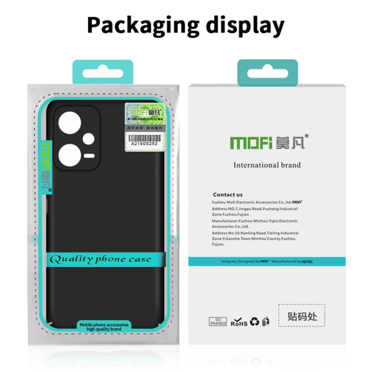 For Xiaomi 14 Pro MOFI Micro-Frosted PC Ultra-thin Hard Phone Case(Blue) - 14 Pro Cases by MOFI | Online Shopping South Africa | PMC TechLife | Buy Now Pay Later Mobicred