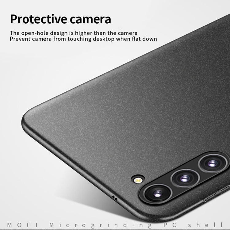 For Samsung Galaxy S24+ 5G MOFI Fandun Series Frosted PC Ultra-thin All-inclusive Phone Case(Black) - Galaxy S24+ 5G Cases by MOFI | Online Shopping South Africa | PMC TechLife | Buy Now Pay Later Mobicred
