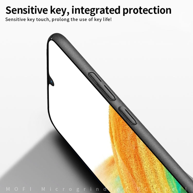 For Samsung Galaxy A55 5G MOFI Fandun Series Frosted PC Ultra-thin All-inclusive Phone Case(Black) - Galaxy Phone Cases by MOFI | Online Shopping South Africa | PMC TechLife