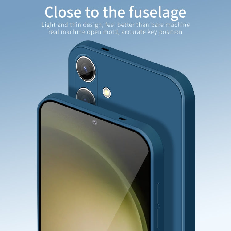 For Samsung Galaxy S24+ 5G PINWUYO Sense Series Liquid Silicone TPU Phone Case(Blue) - free shipping - PMC Jewellery - Order now!