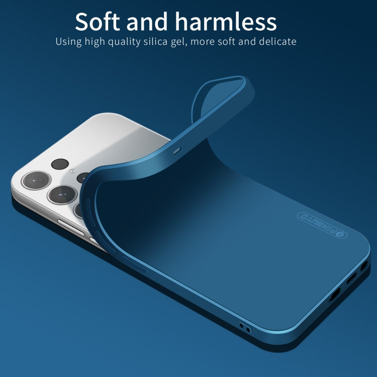 For Samsung Galaxy S24 Ultra 5G PINWUYO Sense Series Liquid Silicone TPU Phone Case(Blue) - free shipping - PMC Jewellery - Order now!