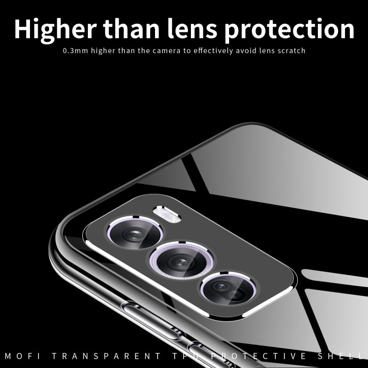 For OPPO Reno12 Pro Global MOFI Ming Series Transparent Ultra-thin TPU Phone Case(Transparent) - Reno12 Pro Cases by MOFI | Online Shopping South Africa | PMC Jewellery | Buy Now Pay Later Mobicred