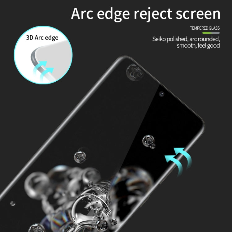 For OnePlus Ace 2 MOFI 9H 3D Explosion-proof Hot Bending Full Screen Tempered Glass Film(Black) - OnePlus Cases by MOFI | Online Shopping South Africa | PMC Jewellery