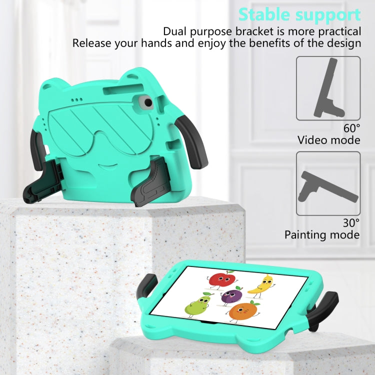For Nokia T20 10.36 2021 Ice Baby EVA Shockproof Hard PC Tablet Case(Mint Green+Black) - Nokia by PMC TechLife | Online Shopping South Africa | PMC TechLife | Buy Now Pay Later Mobicred