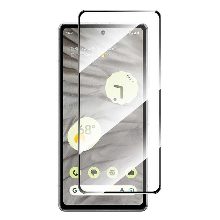 1pc For Google Pixel 7A ENKAY Full Glue High Aluminum-silicon Tempered Glass  Film - Google Tempered Glass by ENKAY | Online Shopping South Africa | PMC TechLife | Buy Now Pay Later Mobicred