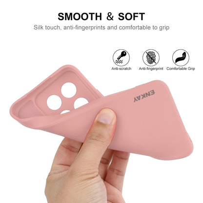 For Xiaomi 14 ENKAY Hat-Prince Liquid Silicone Shockproof Soft Phone Case(Pink) - 14 Cases by ENKAY | Online Shopping South Africa | PMC Jewellery | Buy Now Pay Later Mobicred