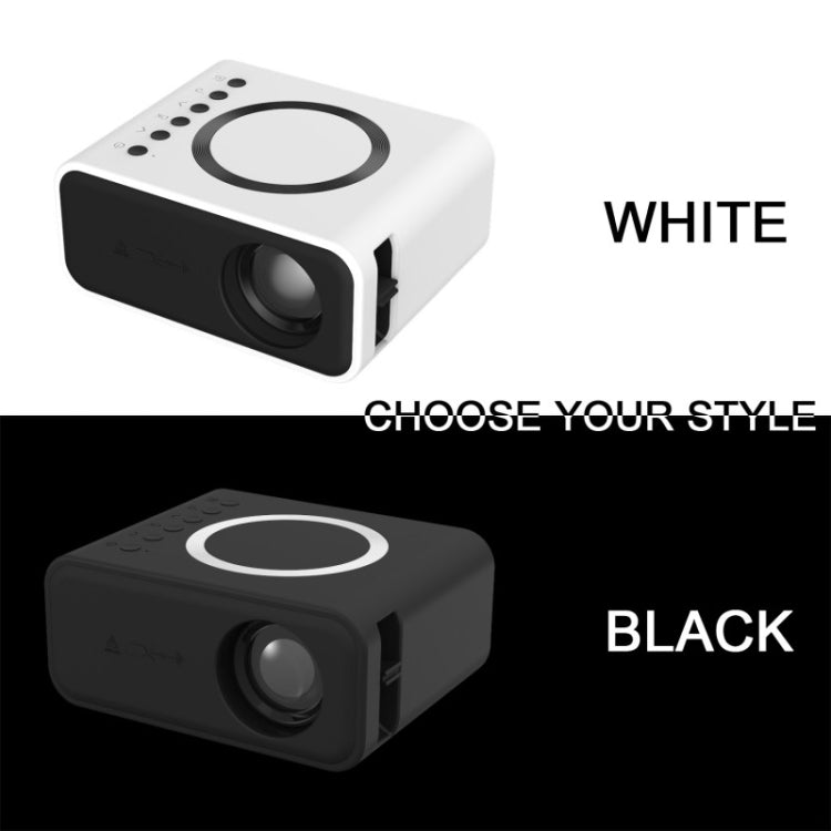 YT300 Home Multimedia Mini Remote Projector Support Mobile Phone(AU Plug Black) - Mini Projector by PMC TechLife | Online Shopping South Africa | PMC TechLife | Buy Now Pay Later Mobicred