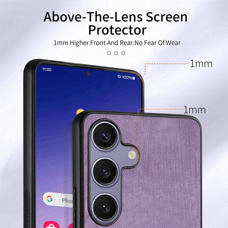 For Samsung Galaxy S25 Ultra 5G Retro Skin-feel Ring Card Wallet Phone Case(Purple) - Galaxy S25 Ultra 5G Cases by PMC TechLife | Online Shopping South Africa | PMC TechLife | Buy Now Pay Later Mobicred