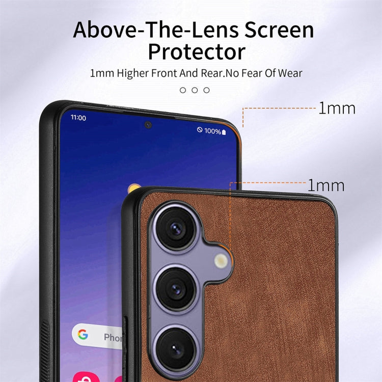 For Samsung Galaxy S25 Ultra 5G Retro Skin-feel Ring Card Wallet Phone Case(Brown) - Galaxy S25 Ultra 5G Cases by PMC TechLife | Online Shopping South Africa | PMC TechLife | Buy Now Pay Later Mobicred