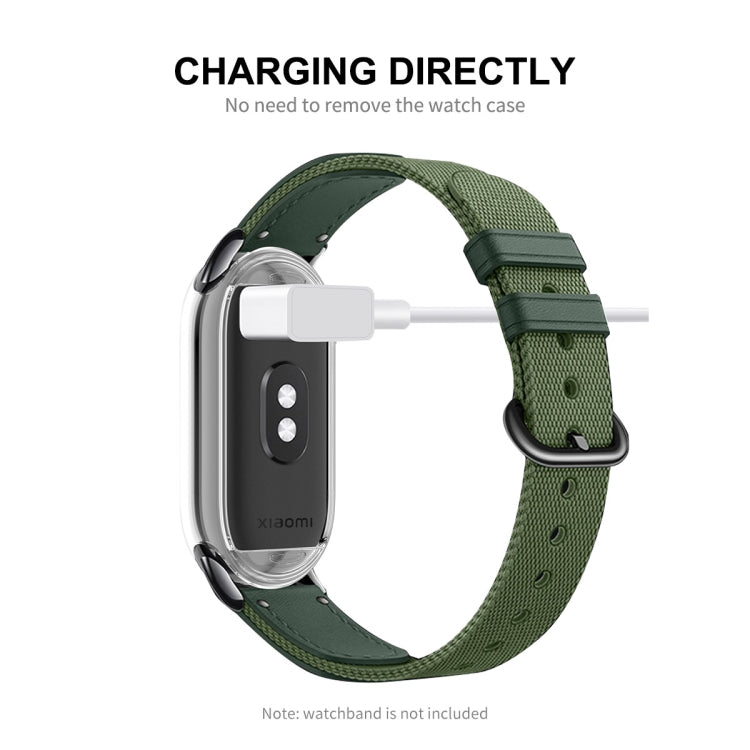 For Xiaomi Mi Band 8 ENKAY Hat-Prince Full Coverage Transparent Soft TPU Case with Screen Protection - Watch Cases by ENKAY | Online Shopping South Africa | PMC TechLife | Buy Now Pay Later Mobicred