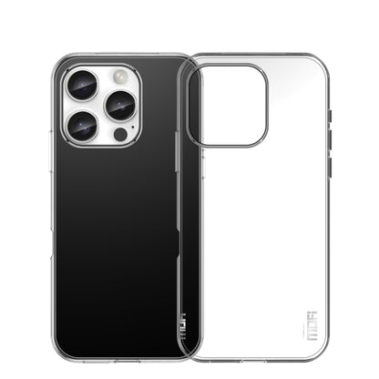 For iPhone 16 Pro MOFI Ming Series Ultra-thin TPU Phone Case(Transparent) - More iPhone Cases by MOFI | Online Shopping South Africa | PMC Jewellery | Buy Now Pay Later Mobicred