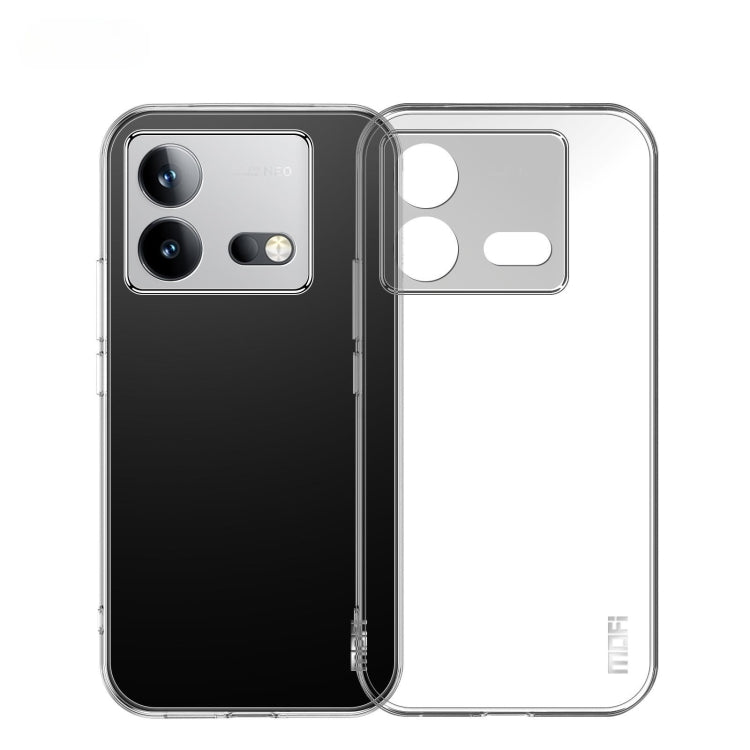 For vivo iQOO Neo8 / Neo8 Pro MOFI Ming Series Ultra-thin TPU Phone Case(Transparent) - vivo Cases by MOFI | Online Shopping South Africa | PMC Jewellery