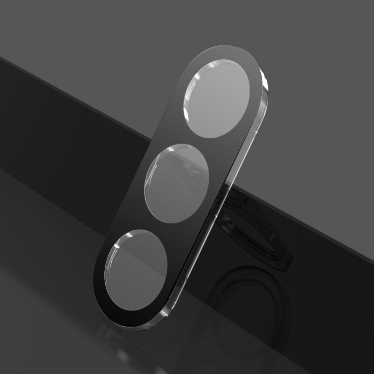 For Samsung Galaxy S24 FE 5G 2pcs ENKAY Hat-Prince 9H Rear Camera Lens Tempered Glass Film(Black) - free shipping - PMC Jewellery - Order now!