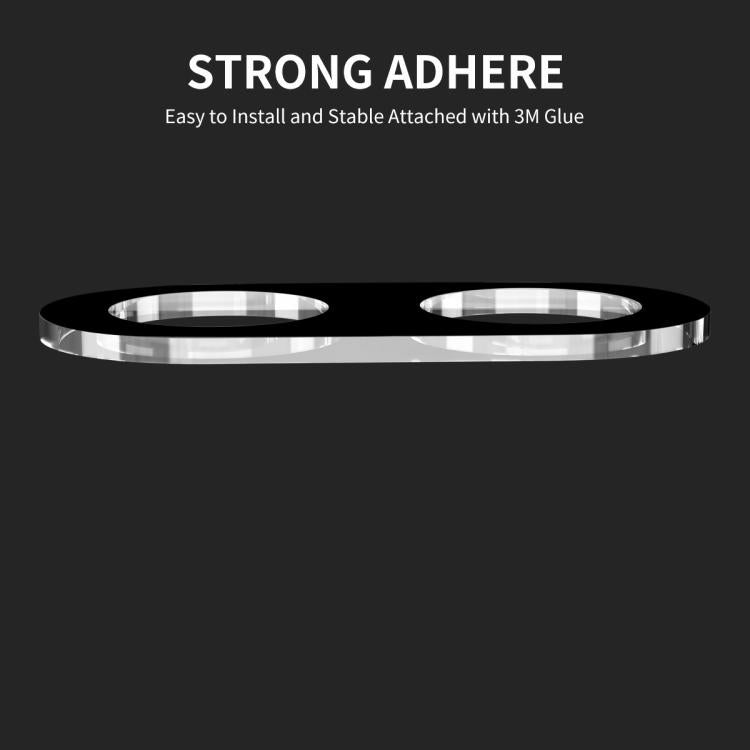 For Samsung Galaxy Z Flip7 FE 2pcs ENKAY Hat-Prince 9H Rear Camera Lens Tempered Glass Film(Black) - free shipping - PMC TechLife - Order now!