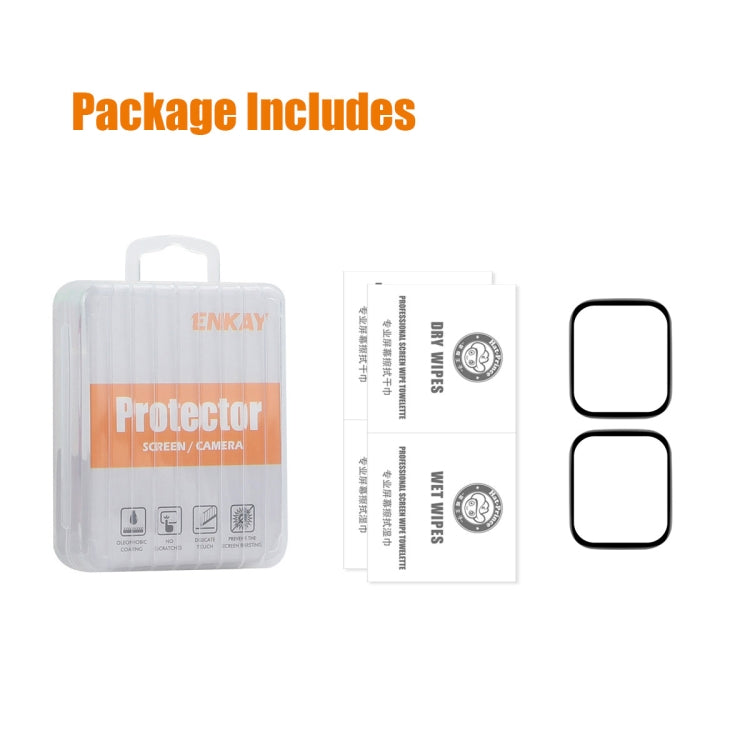 For Redmi Watch 5 Active 2pcs ENKAY ENKAY 3D Full Coverage Soft PC Edge PMMA HD Screen Film - free shipping - PMC TechLife - Order now!