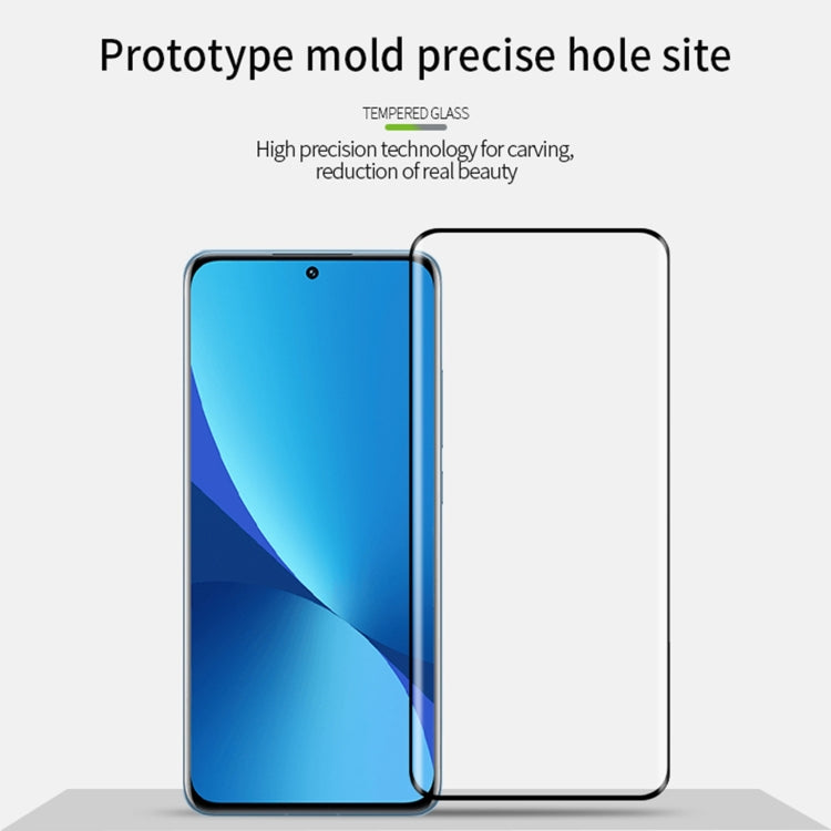 For Honor 90 MOFI 9H 3D Hot Bending Tempered Glass Film(Black) - Honor Tempered Glass by MOFI | Online Shopping South Africa | PMC Jewellery