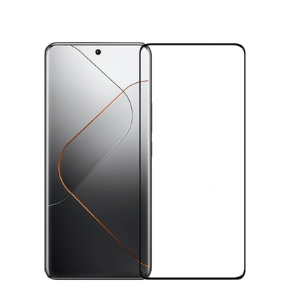 For Xiaomi 14 Pro MOFI 9H 3D Hot Bending Tempered Glass Film(Black) - 14 Pro Tempered Glass by MOFI | Online Shopping South Africa | PMC Jewellery