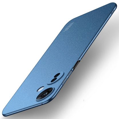 For OPPO K11X 5G MOFI Fandun Series Frosted PC Ultra-thin All-inclusive Phone Case(Blue) - OPPO Cases by MOFI | Online Shopping South Africa | PMC Jewellery