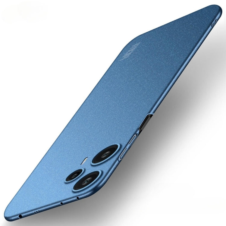 For Xiaomi Redmi Note 12 Turbo MOFI Fandun Series Frosted PC Ultra-thin All-inclusive Phone Case(Blue) - Xiaomi Cases by MOFI | Online Shopping South Africa | PMC Jewellery