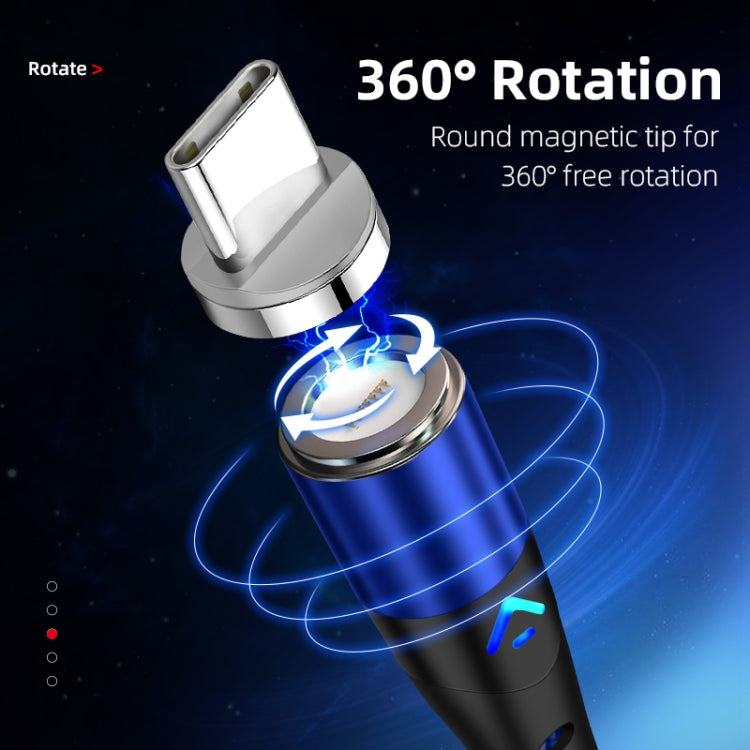 ENKAY 3A USB to 8 Pin Magnetic Fast Charging Data Cable with LED Light, Length:1m(Silver) - free shipping - PMC Jewellery - Order now!