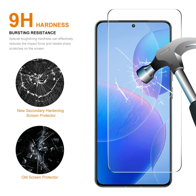 For Redmi K70 / K70 Pro / K70E 2pcs ENKAY Hat-Prince 0.26mm 9H 2.5D High Aluminum-silicon Tempered Glass Film - K70 Tempered Glass by ENKAY | Online Shopping South Africa | PMC Jewellery | Buy Now Pay Later Mobicred