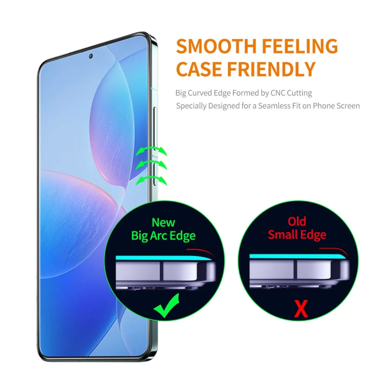 For Redmi K70 / K70 Pro / K70E 5pcs ENKAY Hat-Prince 0.26mm 9H 2.5D High Aluminum-silicon Tempered Glass Film -  by ENKAY | Online Shopping South Africa | PMC Jewellery | Buy Now Pay Later Mobicred