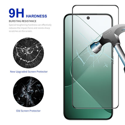 For Xiaomi 14 5pcs ENKAY Hat-Prince Full Glue High Aluminum-silicon Tempered Glass Film - 14 Tempered Glass by ENKAY | Online Shopping South Africa | PMC Jewellery | Buy Now Pay Later Mobicred