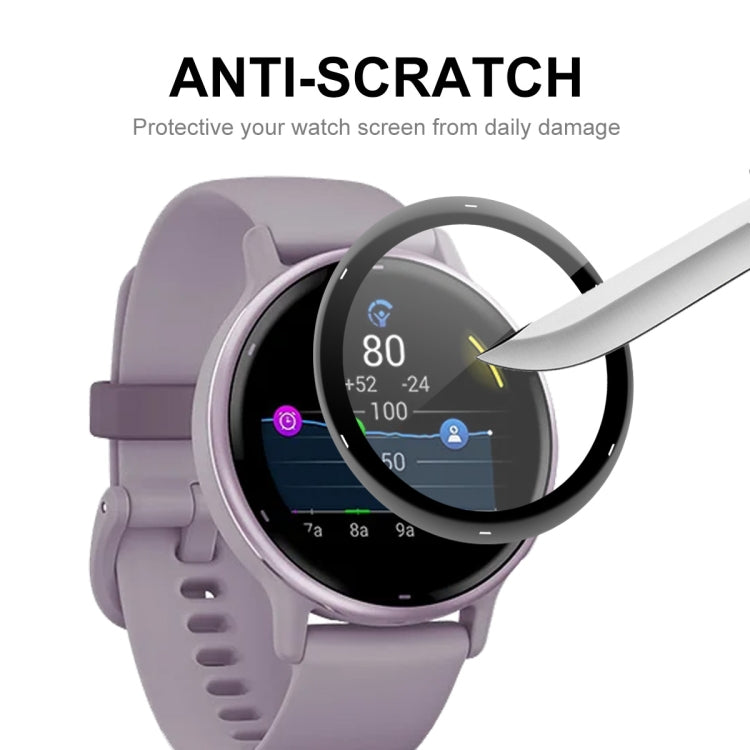 For Garmin Active 5 5pcs ENKAY 3D Full Coverage Soft PC Edge PMMA HD Screen Protector Film - free shipping - PMC TechLife - Order now!