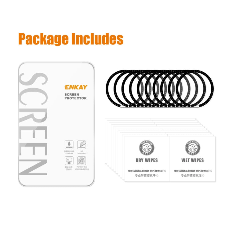 For Garmin Forerunner 955 / 955 Solar 10pcs ENKAY 3D Full Coverage Soft PC Edge PMMA HD Screen Protector Film - free shipping - PMC TechLife - Order now!