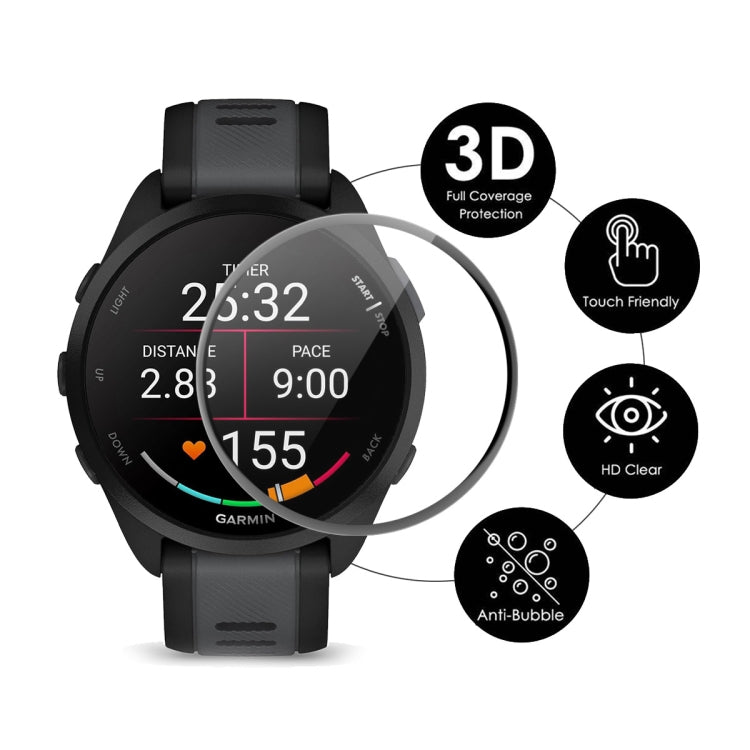 For Garmin Forerunner 165 / 165 Music 10pcs ENKAY 3D Full Coverage Soft PC Edge PMMA HD Screen Protector Film - free shipping - PMC TechLife - Order now!