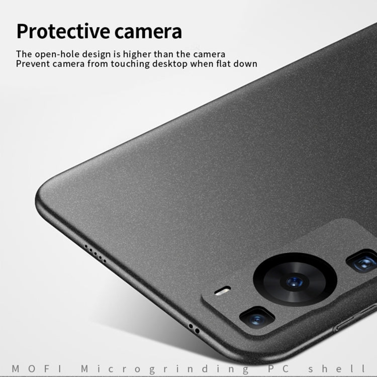 For Huawei P60 / P60 Pro MOFI Fandun Series Frosted PC Ultra-thin All-inclusive Phone Case(Black) - Huawei Cases by MOFI | Online Shopping South Africa | PMC Jewellery