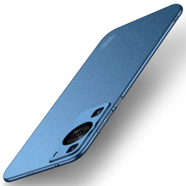 For Huawei P60 / P60 Pro MOFI Fandun Series Frosted PC Ultra-thin All-inclusive Phone Case(Blue) - Huawei Cases by MOFI | Online Shopping South Africa | PMC TechLife | Buy Now Pay Later Mobicred