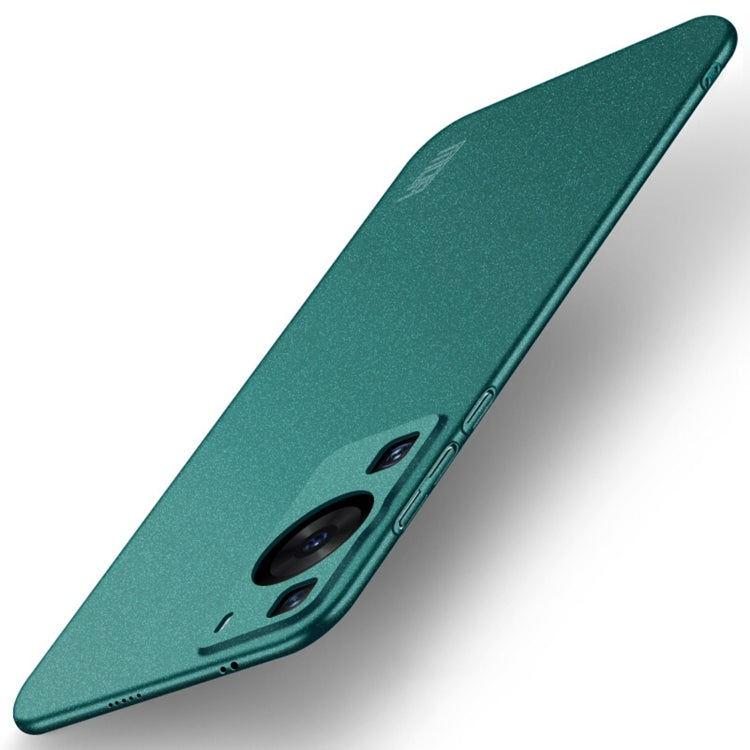For Huawei P60 / P60 Pro MOFI Fandun Series Frosted PC Ultra-thin All-inclusive Phone Case(Green) - Huawei Cases by MOFI | Online Shopping South Africa | PMC TechLife